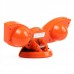Cute Cartoon Style Rechargeable MP3 Player Speaker with USB/SD - Orange