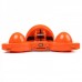 Cute Cartoon Style Rechargeable MP3 Player Speaker with USB/SD - Orange