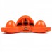 Cute Cartoon Style Rechargeable MP3 Player Speaker with USB/SD - Orange