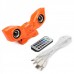 Cute Cartoon Style Rechargeable MP3 Player Speaker with USB/SD - Orange