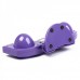 USB Rechargeable Portable Music Speaker with Clip & USB/SD/MMC Slot - Purple