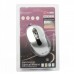 MCSaite USB 2.0 800DPI Optical Mouse - Black + Silver (143CM-Cable)