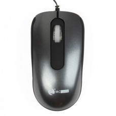 MCSaite USB 2.0 800DPI Optical Mouse with Retractable Cable - deep gray (70CM-Cable)