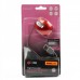 MCSaite USB 2.0 800DPI Optical Mouse with Retractable Cable - Red (70CM-Cable)