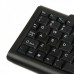 Mini 78-Key USB Wired Keyboard - Black