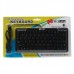 Mini 78-Key USB Wired Keyboard - Black