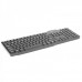 2.4GHz 104-Key Wireless Keyboard + 1600DPI Optical Mouse w/ Receiver Set - Black (1 x AA/1 x AA)