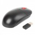 2.4GHz 104-Key Wireless Keyboard + 1600DPI Optical Mouse w/ Receiver Set - Black (1 x AA/1 x AA)