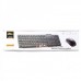2.4GHz 104-Key Wireless Keyboard + 1600DPI Optical Mouse w/ Receiver Set - Black (1 x AA/1 x AA)