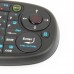 Ergonomic Handheld 2.4GHz Wireless 65-Key Keyboard w/ Receiver - Black