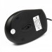 MCSaite USB Optical Mouse - Black + Dark Grey (120CM-Cable)