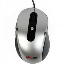 MCSaite USB 2.0 800DPI Optical Mouse - Black + Grey (143CM-Cable)