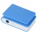 USB Rechargeable Mini Screen-Free Clip MP3 Player - Blue (2GB)