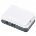 USB Rechargeable Mini Screen-Free Clip MP3 Player - White (2GB)