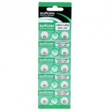 AG0 1.55V Alkaline Cell Button Batteries (10-Piece Pack/2-Pack Set)