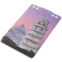 Credit Card Style USB 2.0 Rechargeable MP3 Player - The Leaning Tower of Pisa (4GB)