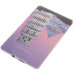 Credit Card Style USB 2.0 Rechargeable MP3 Player - The Leaning Tower of Pisa (4GB)