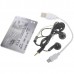 Credit Card Style USB 2.0 Rechargeable MP3 Player - American Express (2GB)