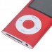 Designer's Mini 2.0" LCD MP3/MP4 Player with Camera/G-Sensor/Voice Recorder/FM - Red (4GB)