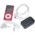 Designer's Mini 2.0" LCD MP3/MP4 Player with Camera/G-Sensor/Voice Recorder/FM - Red (4GB)