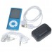 Designer's Mini 2.0" LCD MP3/MP4 Player with Camera/G-Sensor/Voice Recorder/FM - Blue (4GB)