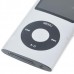 Designer's Mini 2.0" LCD MP3/MP4 Player with Camera/G-Sensor/Voice Recorder/FM - Silver (4GB)