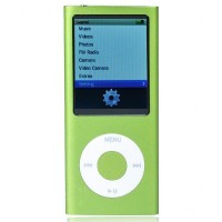 Designer's Mini 2.0" LCD MP3/MP4 Player with Camera/G-Sensor/Voice Recorder/FM - Green(4GB)