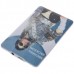 Card Style USB 2.0 Rechargeable MP3 Player with Michael Jackson Figure Pattern (4GB)