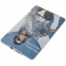 Card Style USB 2.0 Rechargeable MP3 Player with Michael Jackson Figure Pattern (4GB)