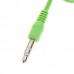 Cute Cookies Doll Style Noise Isolation In-Ear Earphones - Green (3.5mm Jack/80CM-Cable)