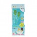 Cute Cookies Doll Style Noise Isolation In-Ear Earphones - Green (3.5mm Jack/80CM-Cable)