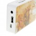 Mini Cassette Shaped Portable Rechargeable USB Host/SD Slot MP3 Player with Speaker (Bears)