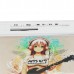 Mini Cassette Shaped Portable Rechargeable USB Host/SD Slot MP3 Player with Speaker (Guitar Girl)
