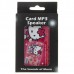 Mini Cassette Shaped Portable Rechargeable USB Host/SD Slot MP3 Player with Speaker (Hello Kitty)