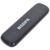 7.2Mbps HSDPA 3G USB 2.0 Wireless Modem Adapter with TF Card Slot - Black