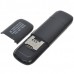 7.2Mbps HSDPA 3G USB 2.0 Wireless Modem Adapter with TF Card Slot - Black