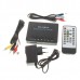 Mini 720P RM/RMVB/MP3 HD Media Player with SDHC/USB Host/AV-Out/YPbPr (Black)