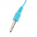 Cute Cookies Doll Style Noise Isolation In-Ear Earphones - Blue (3.5mm Jack/80CM-Cable)