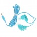 Cute Cookies Doll Style Noise Isolation In-Ear Earphones - Blue (3.5mm Jack/80CM-Cable)