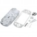 Full Replacement Plastic Housing Case with Buttons for PSP 3000 (White)