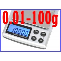 DIGITAL POCKET SCALE 100g/0.01g