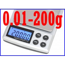 DIGITAL POCKET SCALE 200g/0.01g