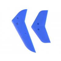 Belt-CP v2 Parts:000685 EK1-0419L Vertical & horizontal tail blade set(Blue)