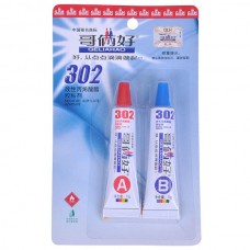 302 Two-Component Acrylate Adhesive (5-Minute A+B Glue)