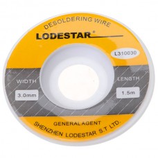 LodeStar De-soldering Wire (1.5m x 2.5mm)