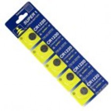 Individually Packed CR1220 Cell Batteries (5-Pack)