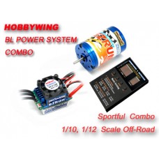 Hobbywing Ezrun 8.5T/3650KV + eZRun-60A-SL combo for 1/10 Car