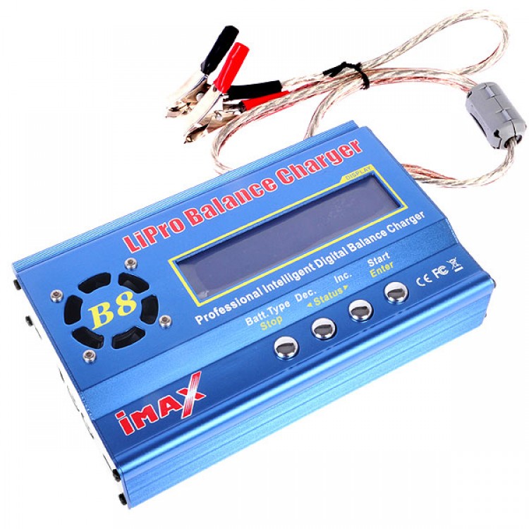 iMAX B8 lipo LIPO A123 NiMH Battery Balance Charger 29.6V Free