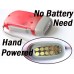 10 LED Hand pressed generation Flashlight Torch Light