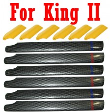 Esky Hobbybee King II Main blade + Tail blade set X3 BL